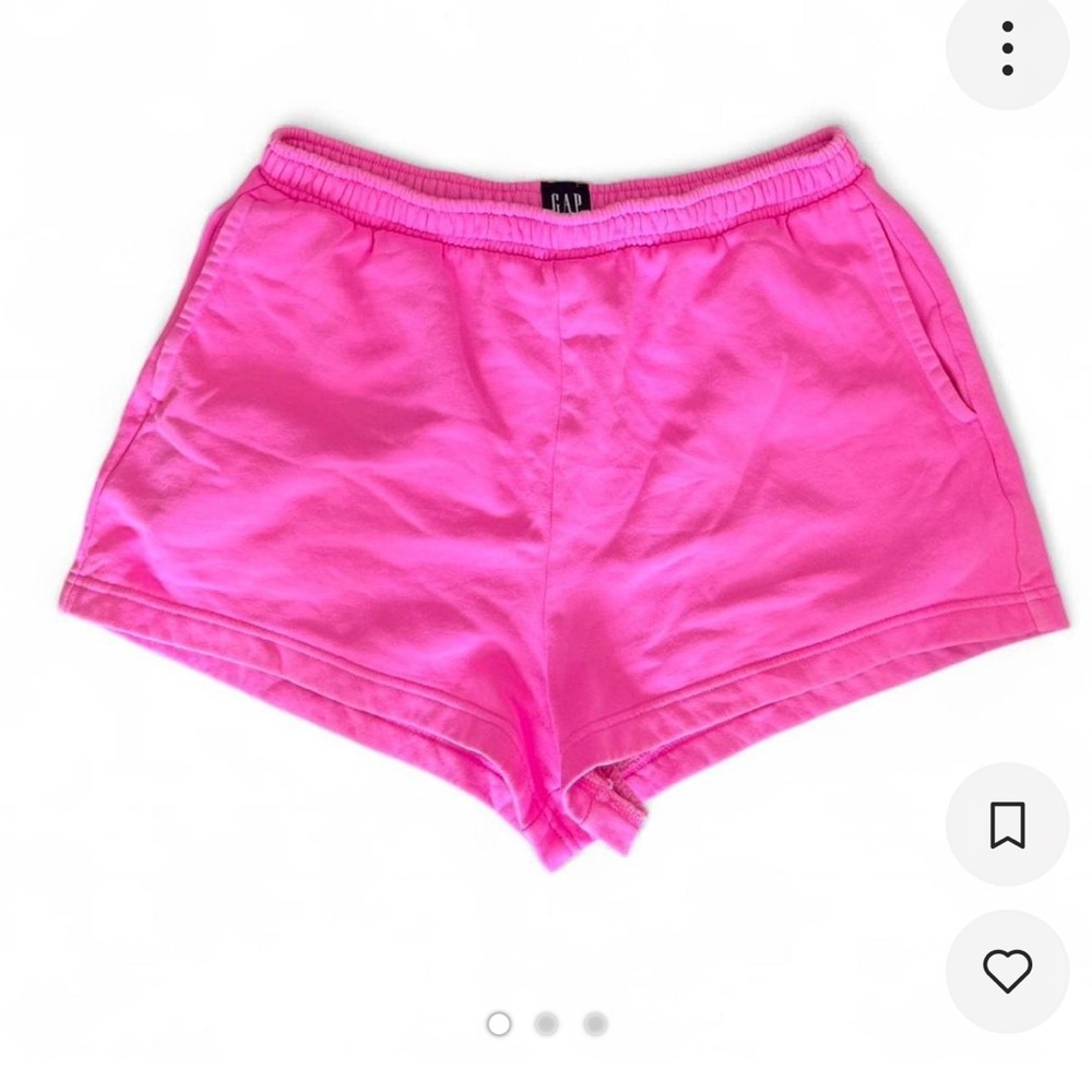 Hot pink Gap sweat shorts